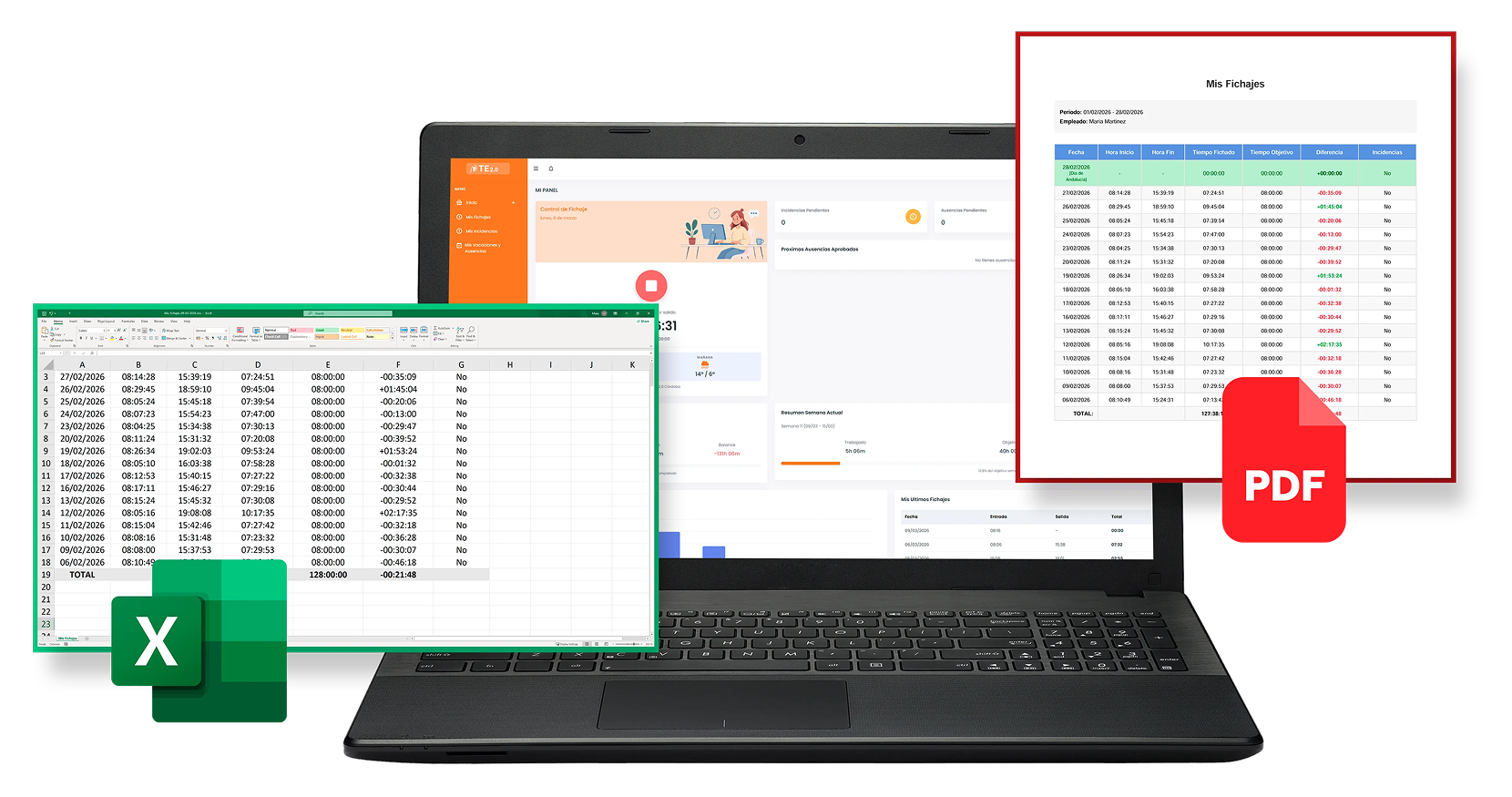 Informes descargables con Ticado